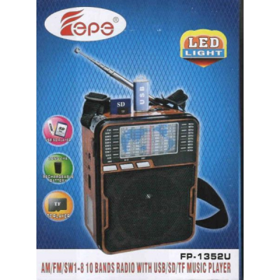 Radio portabil MP3 Boxa Ertone cu Slot USB FP1352U