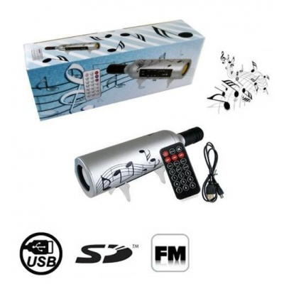 Radio MP3 Portabil Sticla cu USB si Telecomanda