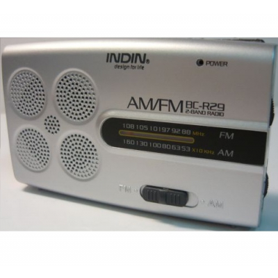 Radio Portabil Mini cu Baterii AM FM Indin BCR29