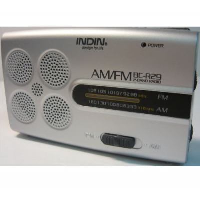 Radio Portabil Mini cu Baterii AM FM Indin BCR29