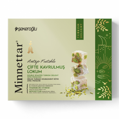 Rahat turcesc Deluxe cu fistic 300g Sekeroglu MGR