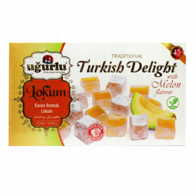 Rahat Turcesc Pepene Galben Turkish Delight Ugurlu 350g MGR