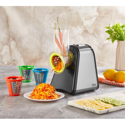 Razatoare si Feliator 200W, 4 accesorii Salad Maker Zilan ZLN0498 Fresh