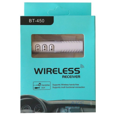 Receptor Audio Wireless Bluetoth Jack 3.5mm Alim.Cablu USB BT450 XXM