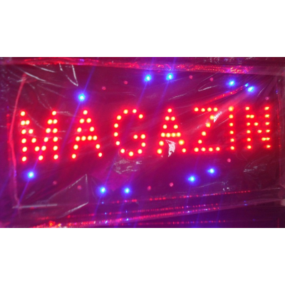 Reclama Luminoasa cu LED 50x25cm Magazin