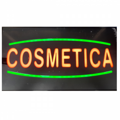 Reclama Luminoasa Panou tip Neon LED Interior Cosmetica 50x25cm KNH