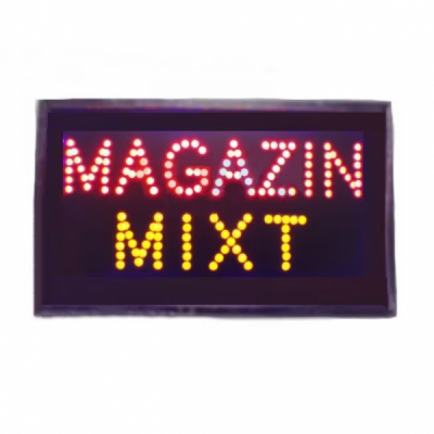 Reclama Luminoasacu LED 50x25cm Magazin Mixt