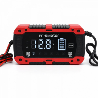 Redresor Auto Inteligent 12V 12A/24V 6A Reparare Puls SWT-1206 DALBI 7H068 XXM