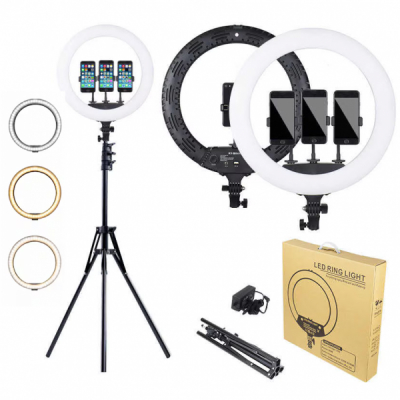 Ring Light Lampa Circulara LED 2700K-6500K Telecomanda 22Inch 55cm