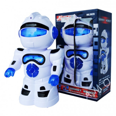 Robot de Jucarie cu Sunete si Lumini Smart Robot T2 2629