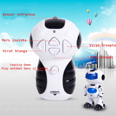 Robot de Jucarie cu Telecomanda Canta si Danseaza Cool Robot HLT0068