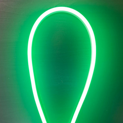 Rola 50m Furtun Neon Flex 120LED/m 10W/m SMD2835 8x16mm 220V VERDE SPN DL66760B