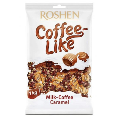 Roshen Coffee like Dropsuri cu Umplutura de Cafea si Lapte 1Kg MGR601