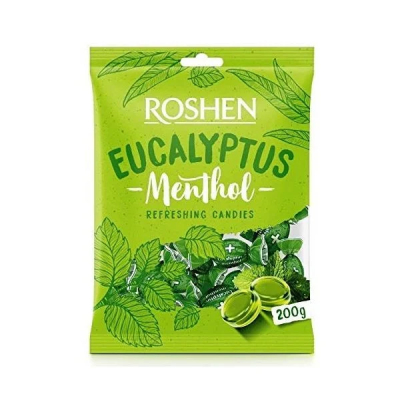 Roshen Menthol-Eucalyptus Dropsuri Mentolate 200g MGR15548