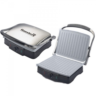 Sandwich Maker Grill Electric 2in1 4 Felii Toast 2200W Hausberg HB533