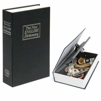 Seif Secret Carte Dictionar cu Cheie HomeSafe 240x155x55mm KBS802