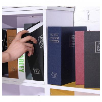 Seif Secret Carte Dictionar cu Cheie HomeSafe 240x155x55mm KBS802