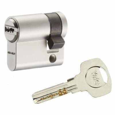 Semicilindru amprenta 30×10 4chei crom pentru usa garaj Yale 1000CA MNR9845