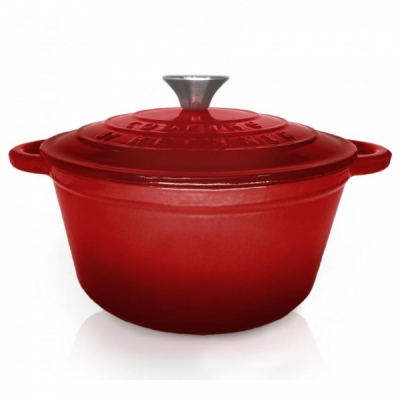 Semioala Fonta Emailata Capac 24x11.5cm 4L Cooking By Heinner HR-KN-SM4 CNN49061