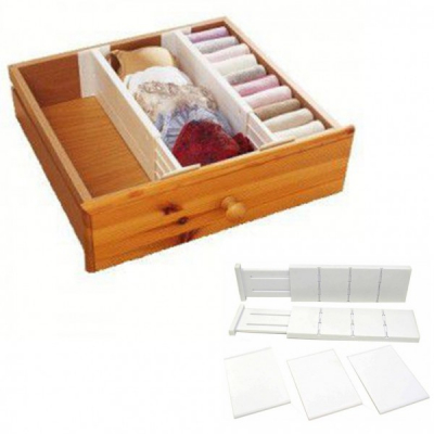 Separator Extensibil Organizator Sertare The Expandable Drawer Dividers