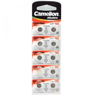 Set 10 Baterii Alcaline Camelion LR41 AG 3 9E005 XXM