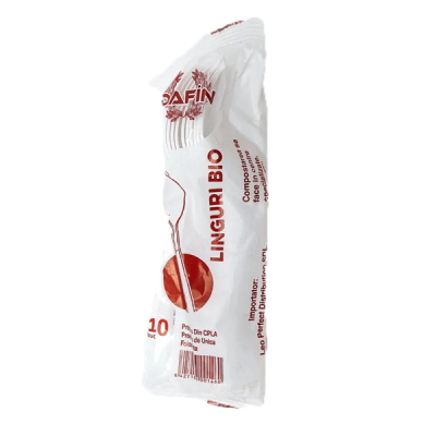Set 10 Linguri Unica Folosinta Bidegradabile CPLA Dafin DNC64401