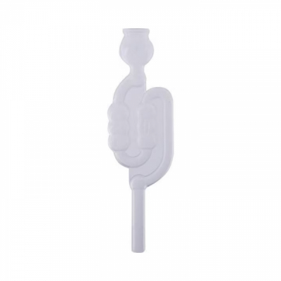 Set 10 Serpentine cu air-lock fermentarea vinului 20cm plastic DNC38089