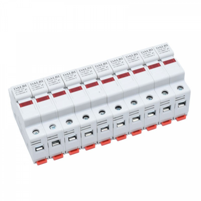 Set 10 Suport Siguranta Fuzibila 10x38mm DC 1000V Sistem Fotovoltaic 16F056 XXM