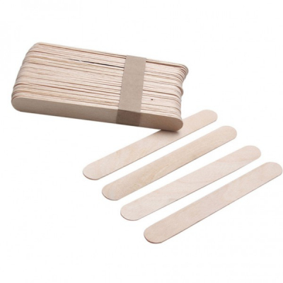 Set 100 Spatule Lemn 11cm pentru Epilat si Examinari Medicale