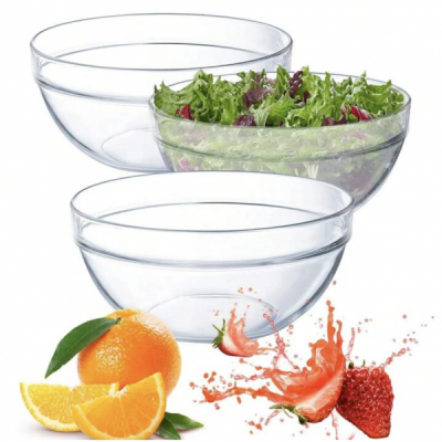 Set 12 Boluri Mici de Salata Sticla 12.5cm COK 158-S2003-3 CNN46186