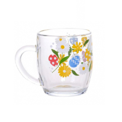 Set 12 Cani Sticla Decor Floral Paste 300ml 8x10cm BM9004DP DNC41549 CNN49896