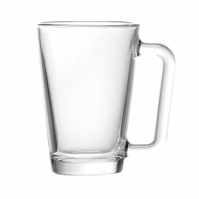 Set 12 cani sticla transparenta 270ml Los Angeles Uniglass 50820 CNN19002
