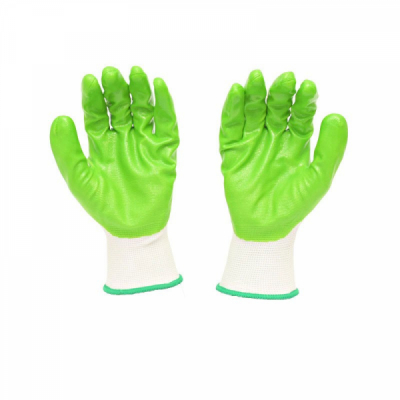 Set 12 Manusi Lucru Poliester Latex NR.9 17H016 XXM
