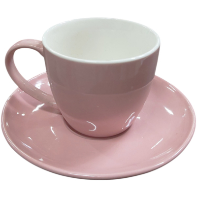 Set 12 piese cesti cafea si farfurioare ceramica 200ml 6 persoane 7258 CNN50554