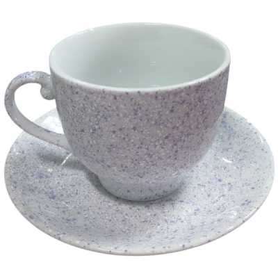 Set 12 piese cesti cafea si farfurioare ceramica 6 persoane 180ml 8-7 CNN50549