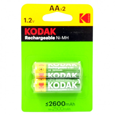 Set 2 Acumulatori Ni-Mh tip R6 1.2V 2600mAH Kodak