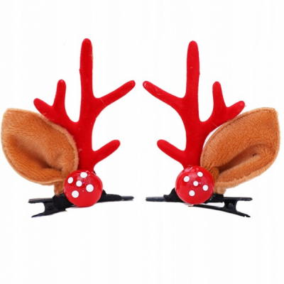 Set 2 Coarne Ren cu Cleste Fier+Textil+PVC SD-00416 DNC59678