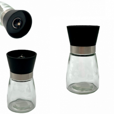 Set 2 Rasnite Ceramice Manuale Sare Piper 13x6cm WEI A-09911 DNC37326