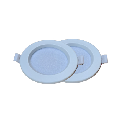 Set 2 Spoturi LED Incastrabile Reglabile 6W 10cm 220V Alb Rece DL77003