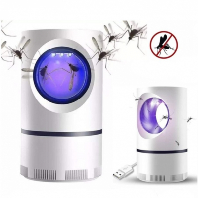 Set 2 x Aparate Antiinsecte Lampa UV si Aspiratie USB Mosquito Killer