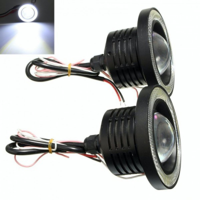 Set 2x Proiector Auto LED 10W 64mm 3200Lm 6500K LEDM60964 1F003 XXM