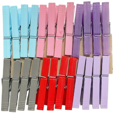 Set 24 Carlige de rufe mari din plastic L078 CNN51516