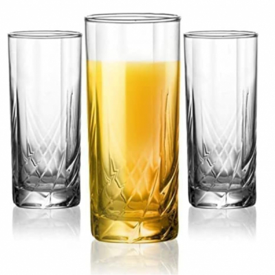 Set 24 Pahare Apa din Sticla 265ml Anthea 91230 CNN1324