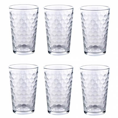 Set 24 pahare mici Sticla 200ml Cok Vasos Jewel 49-0138 CNN49475