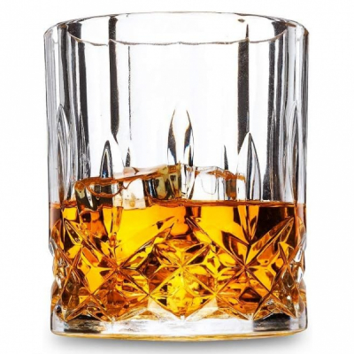 Set 24 Pahare Sticla Apa Suc Whiskey 320ml Brio Spirit Everest 106205 CNN46202