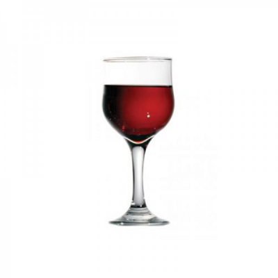 Set 24 Pahare Sticla cu picior 195ml  Vin rosu Nevakar 557