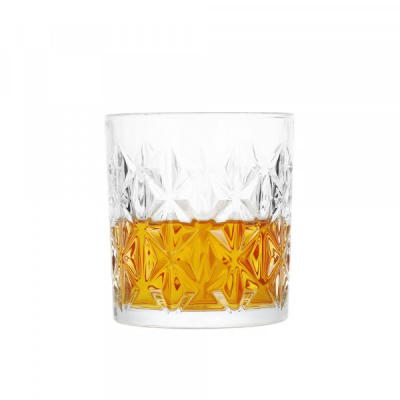 Set 24 Pahare Sticla Imitatie Cristal Whiskey Apa Suc 340ml DSKB0322