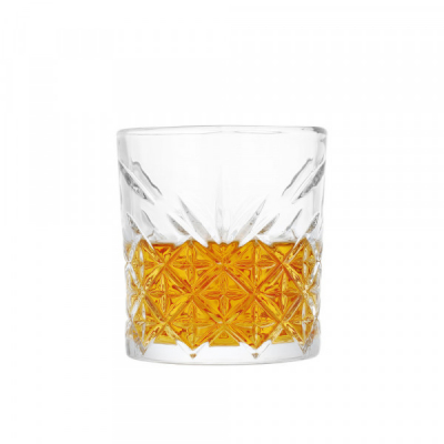 Set 24 Pahare Sticla Imitatie Cristal Whiskey Apa Suc 340ml DSKB0332