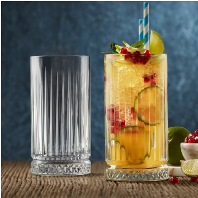 Set 24 Pahare Tumbler Sticla 300ml Mansoura ELUSIA Linii CNN DNC58970