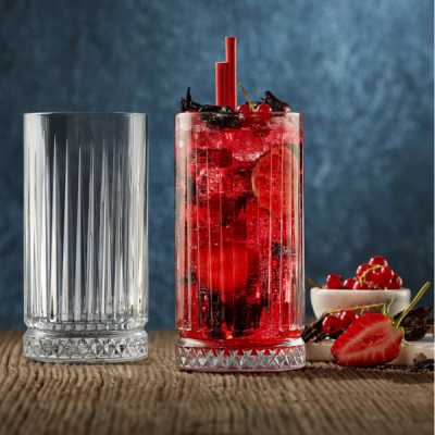 Set 24 Pahare Tumbler Sticla 300ml Mansoura ELUSIA Linii CNN DNC58970